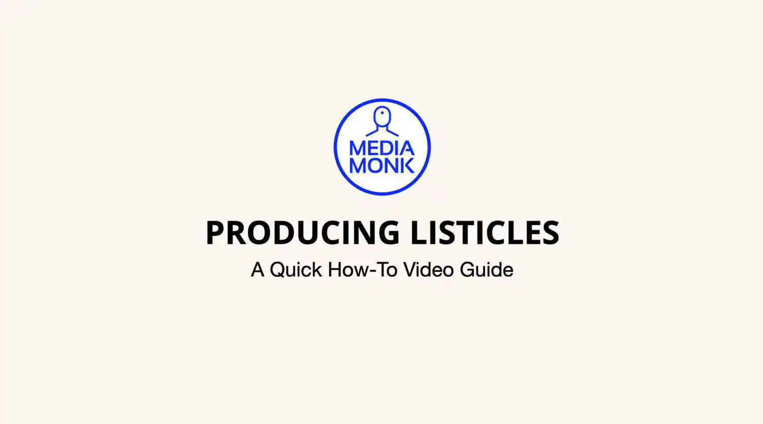 video guide splash