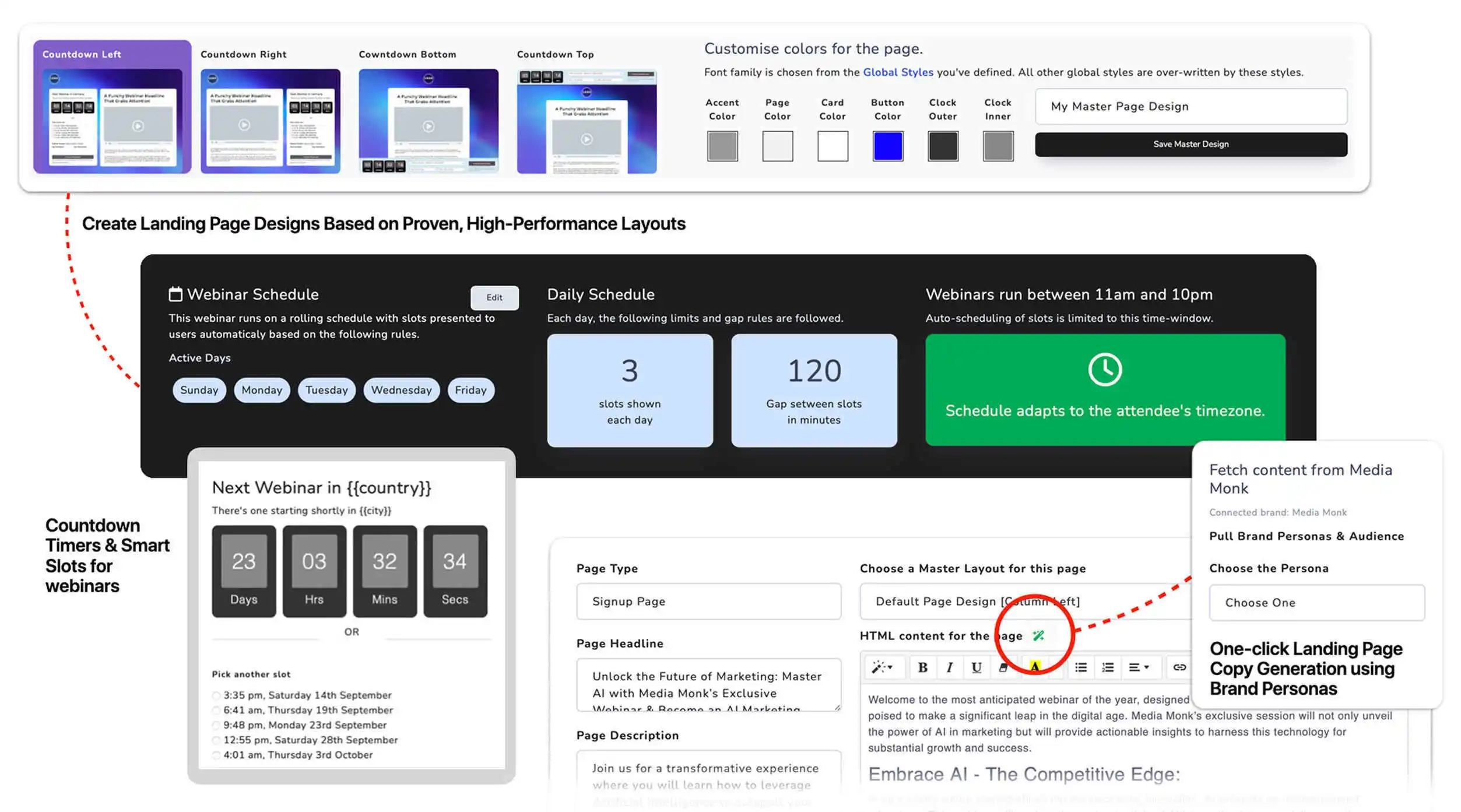 Brand Integrated Landing Pages