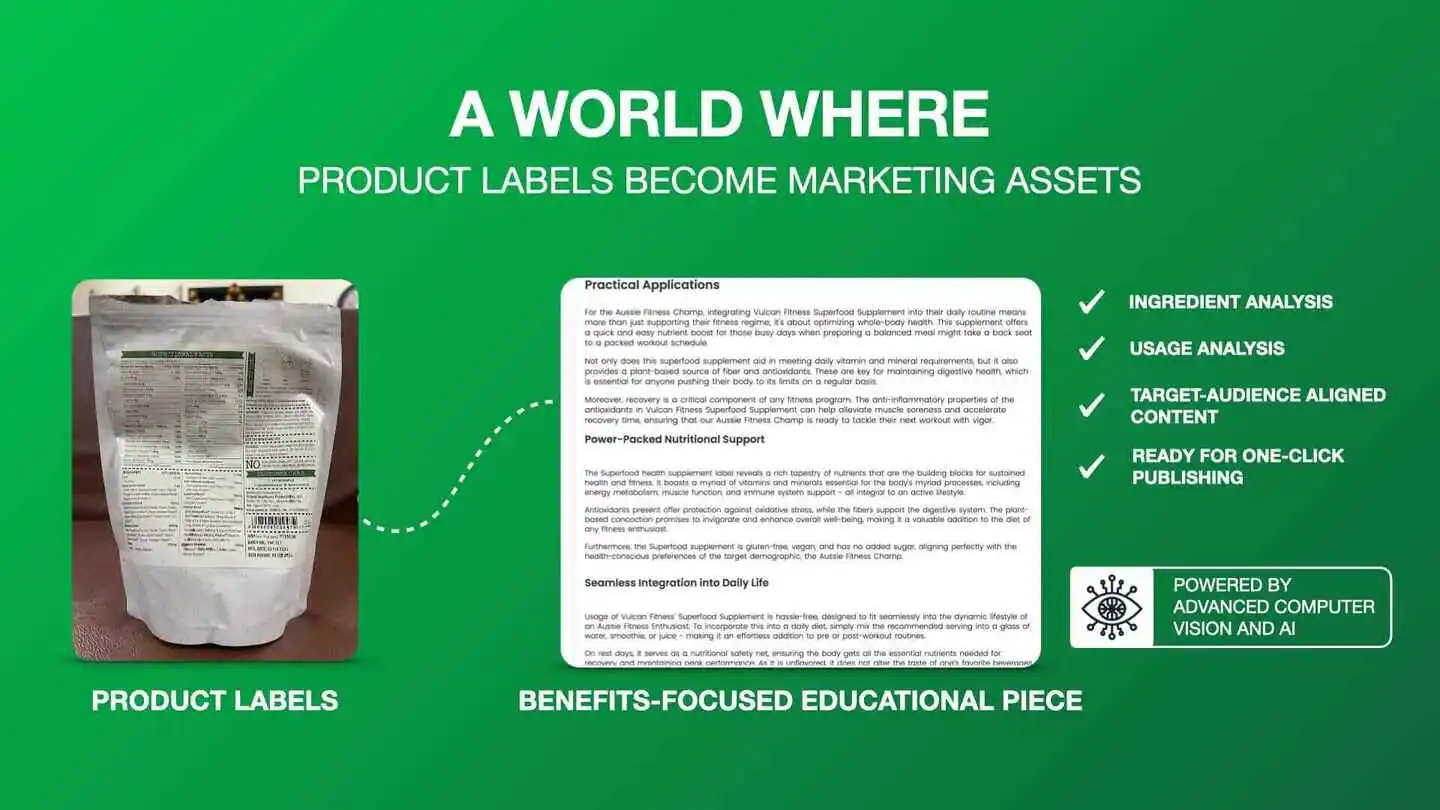 Product Label Analysis