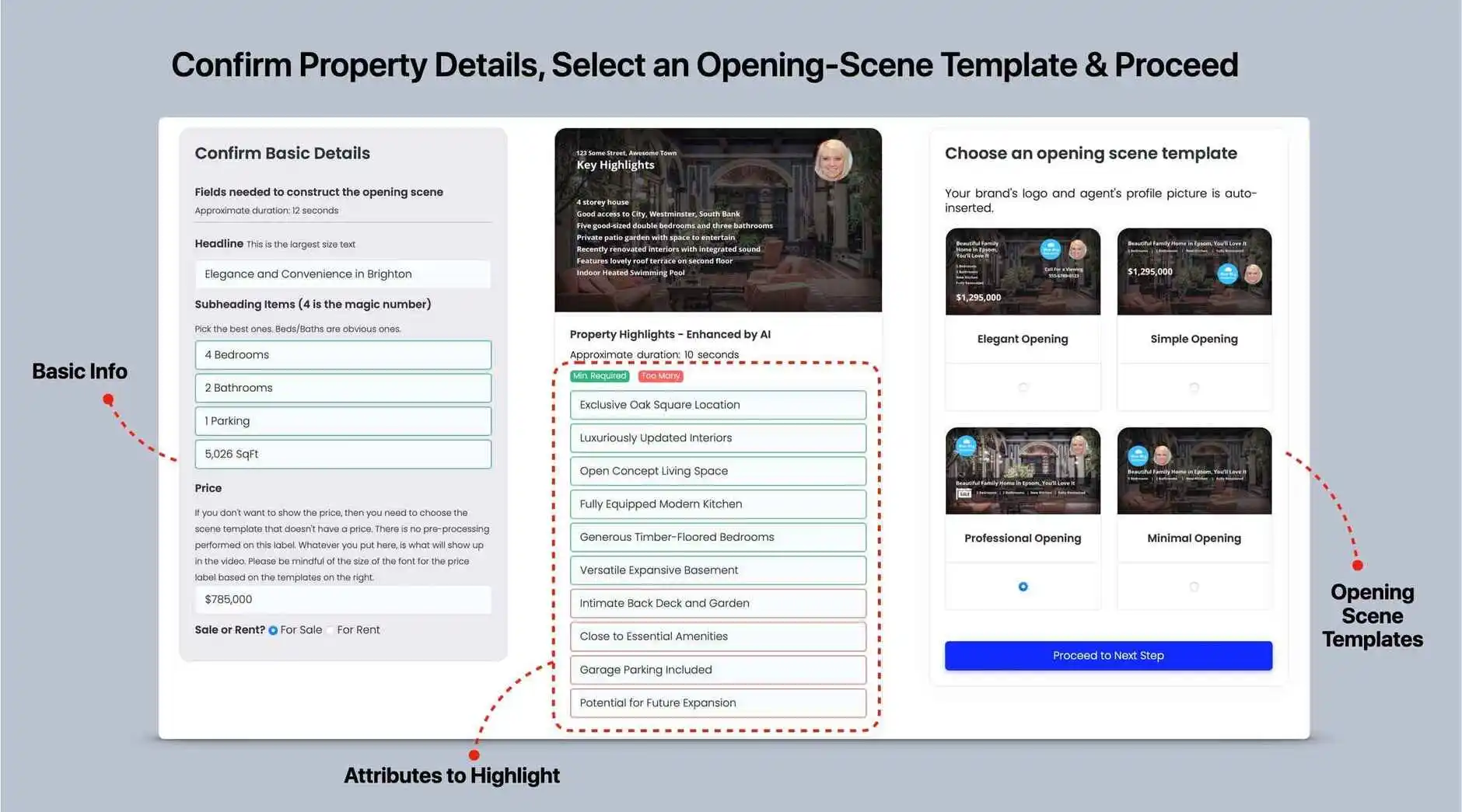 Confirm Property Details