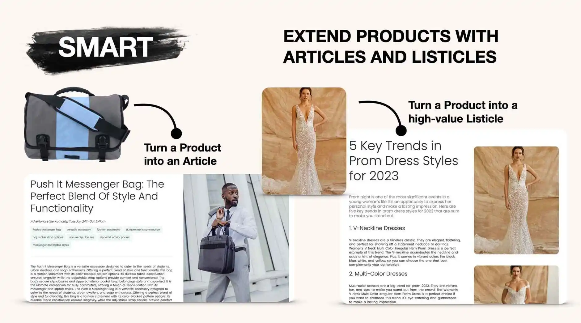 Extend E-Commerce Content