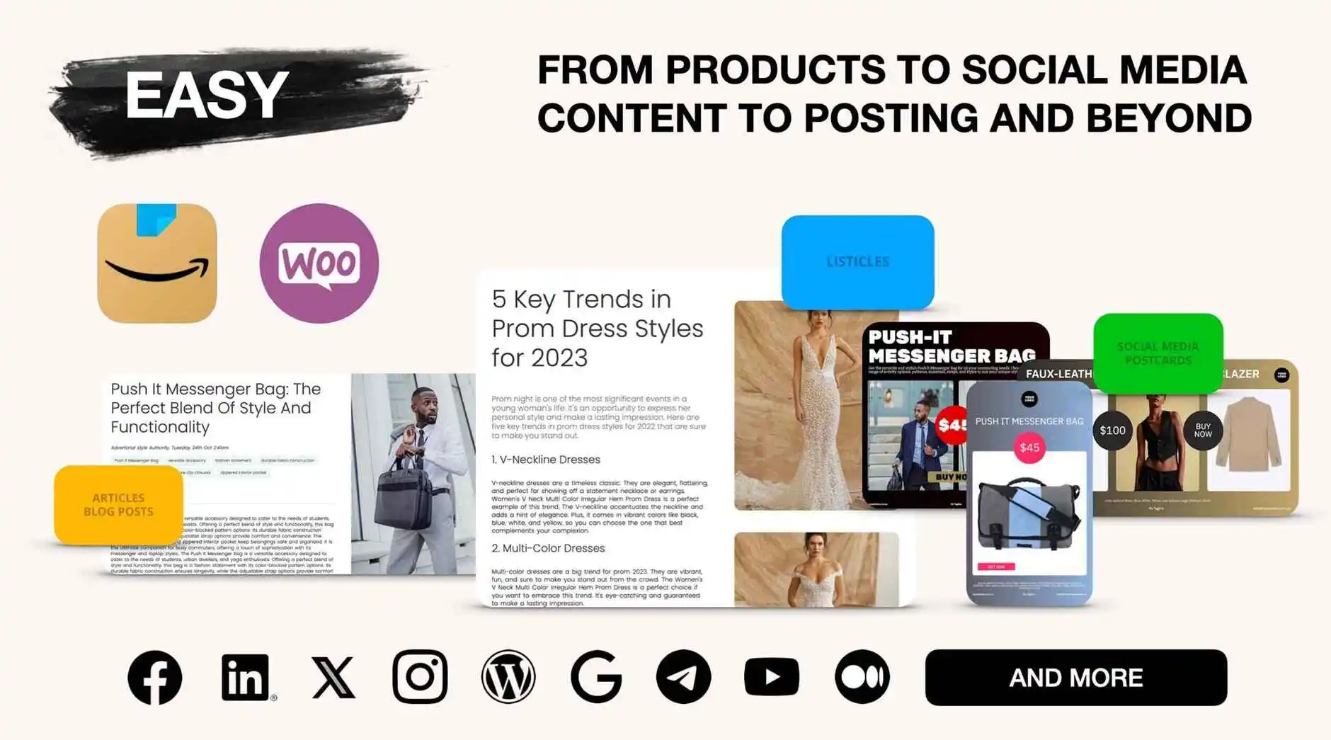 Automated Social Media Promotions with 