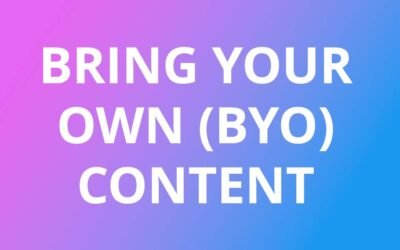 Bring Your Own BYO Content for Social Media Automation