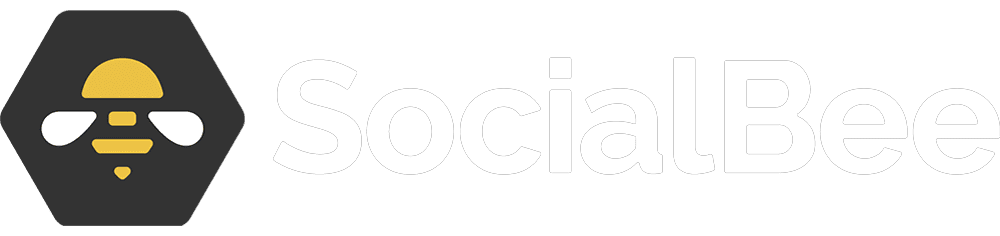 social bee logo