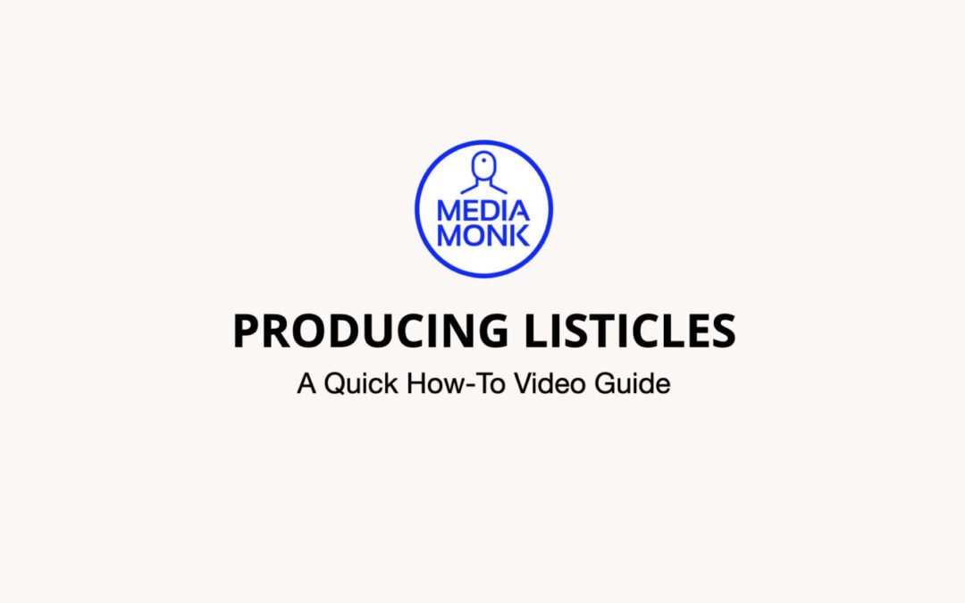 Producing Listicles